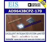 China AD9643BCPZ-170 - AD (Analog Devices) - 14-Bit, 170 MSPS/210 MSPS/250 MSPS, 1.8 V Dual Analog-to-Digital Converter (ADC)-1 fábrica