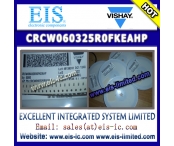 China CRCW060325R0FKEAHP - VISHAY - Lead (Pb)-bearing Thick Film, Rectangular Precision Chip Resistor factory