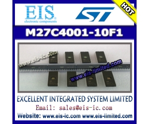 M27C4001-10F1 - STMicroelectronics - 4 Mbit (512Kb x 8) UV EPROM and OTP EPROM