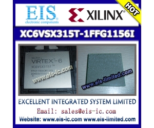 XC6VSX315T-1FFG1156I - XILINX - FPGA 600 I/O 1156FCBGA