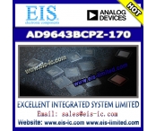 中国AD9643BCPZ-170 - AD (Analog Devices) - 14-Bit, 170 MSPS/210 MSPS/250 MSPS, 1.8 V Dual Analog-to-Digital Converter (ADC)工厂