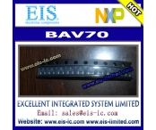 China BAV70  - NXP Semiconductors -  DIODE ARRAY 100V 215MA TO236AB factory