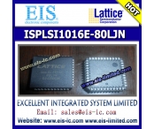 Chiny ISPLSI1016E-80LJN - LATTICE - In-System Programmable High Density PLD fabrycznie
