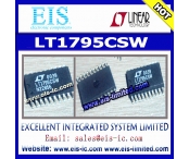 중국 LT1795CSW - LT - Dual 500mA/50MHz Current Feedback Line Driver Amplifier 공장