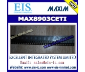 MAX8903CETI - MAXIM - 2A 1-Cell Li DC-DC Chargers for USB and Adapter Power Thermistor Monitor