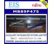 MB89P475 - FUJITSU - 8-bit Proprietary Microcontroller
