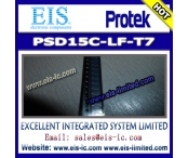 Chiny PSD15C-LF-T7 - PROTEK - STANDARD CAPACITANCE TVS ARRAY fabrycznie