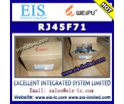 중국 RJ45F71 - WEIPU - Excellent Integrated System LIMITED 공장