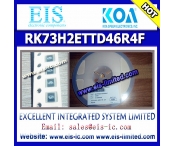 中国RK73H2ETTD46R4F - KOA - THICK FILM（PRECISION）工場