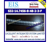 Chine S32-14.7456-8-48-2-3-F - Tech-Time - Crystal 14.7456MHz ±30ppm (-40/85°C)-3SB usine