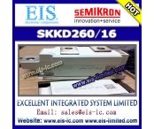 SKKD260/16 - SEMIKRON - Rectifier Diode Modules