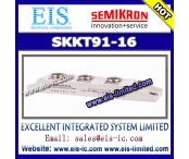 中国SKKT91-16 - SEMIKRON - SEMIPACK1 Thyristor / Diode Modules工場